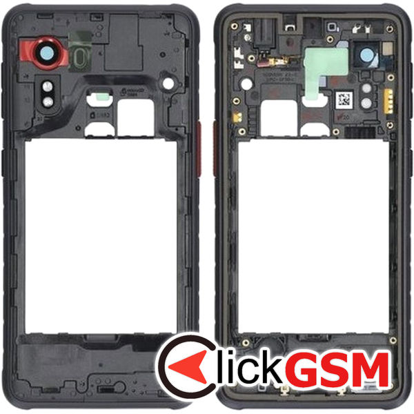 Piesa Mijloc Negru Samsung Galaxy Xcover 5 40iz