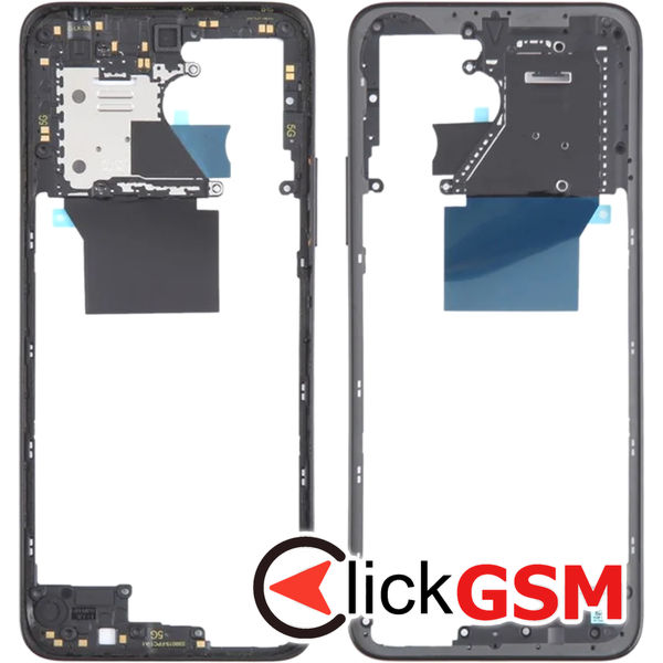 Piesa Piesa Mijloc Negru Xiaomi Redmi 12 4wt8