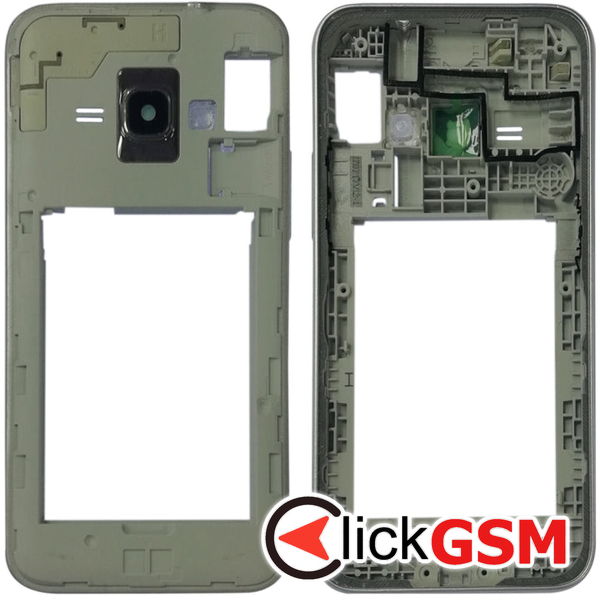 Piesa Mijloc Silver Samsung Galaxy J1 2016 4e6y