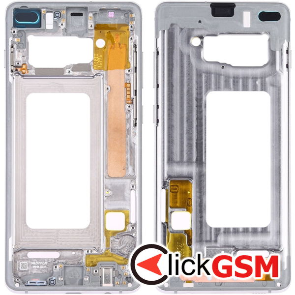 Piesa Mijloc Silver Samsung Galaxy S10.plus 4e2w