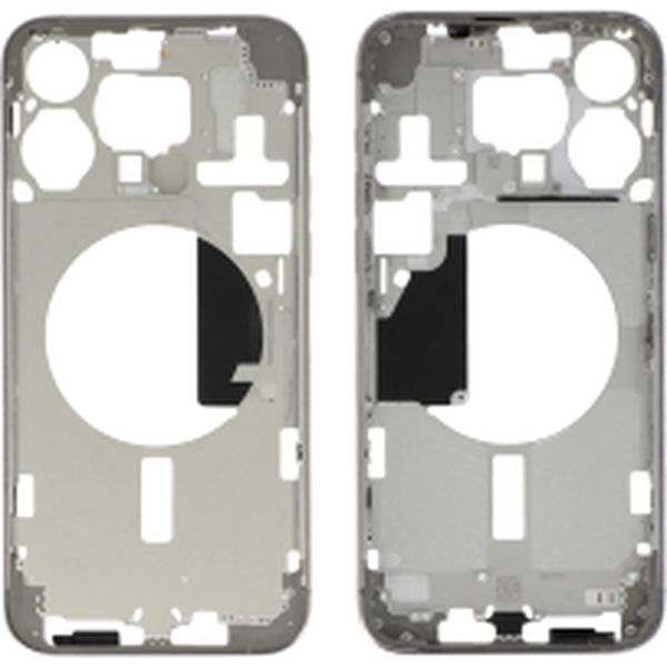 Apple iPhone 15 Pro Max · Midframe Natural Titanium iPhone 15 Pro Max OEM Pulled Grad A
