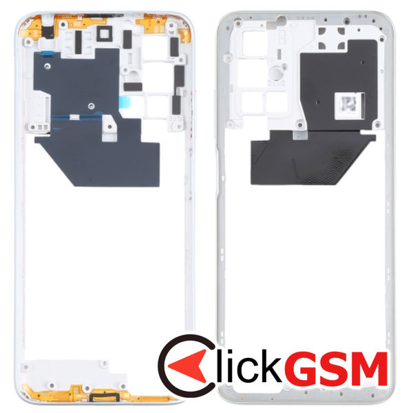 Piesa Piesa Mijloc White Xiaomi Redmi 10 25mz