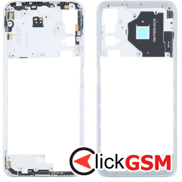 Piesa Mijloc White Xiaomi Redmi Note 10 5g 1zom