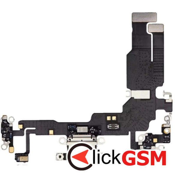 Piesa Modul Incarcare Black Apple Iphone 15 Plus 2e8k