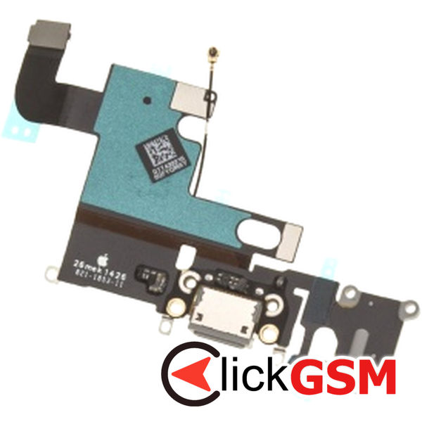 Piesa Modul Incarcare Cu Antena Microfon Mufa Casti Si Mufa Incarcare Gri Apple Iphone 6 Fkv