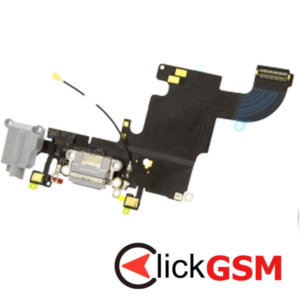 Piesa Piesa Modul Incarcare Cu Antena Microfon Mufa Casti Si Mufa Incarcare Gri Apple Iphone 6s A1c