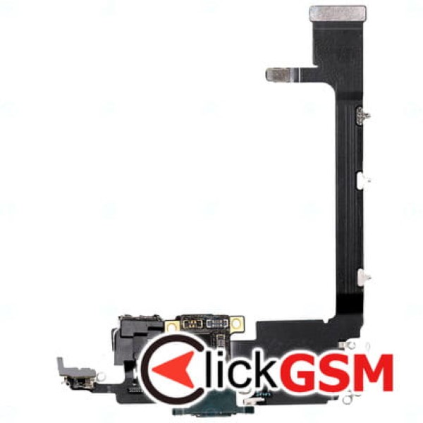 Modul Incarcare cu Antena, Microfon, Mufa Incarcare, Senzor Verde Apple iPhone 11 Pro Max sj