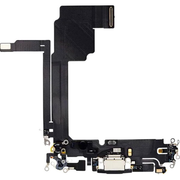 Apple iPhone 15 Pro Max · Banda flex Incarcare COMPATIBIL cu IPHONE 15 Pro MAX - Negru