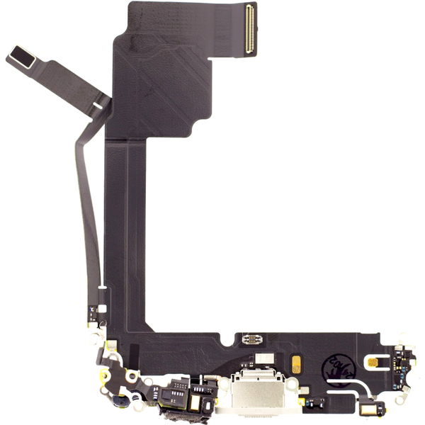 Apple iPhone 15 Pro Max · Flex incarcare iPhone 15 Pro Max, Alb Titanium