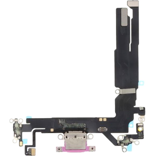 Apple iPhone 16 · Apple iPhone 16 - Conector de Incarcare + Cablu Flex (Pink)