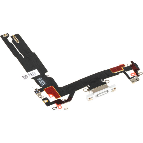 Apple iPhone 16 · Banda cu Conector Incarcare - Microfon Apple iPhone 16, Gri