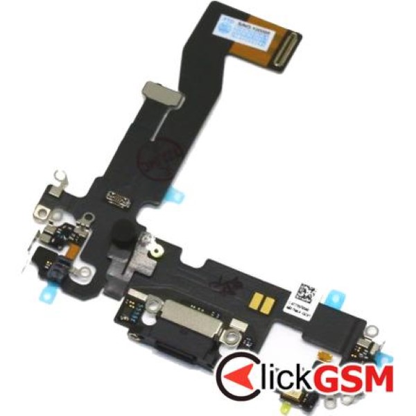 Piesa Piesa Modul Incarcare Cu Antena Microfon Mufa Incarcare Si Senzor Negru Apple Iphone 12 1gwf