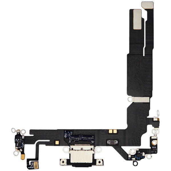 Apple iPhone 16 · Charging Port Flex Cable For iPhone 16 (Used OEM Pull) (Black)
