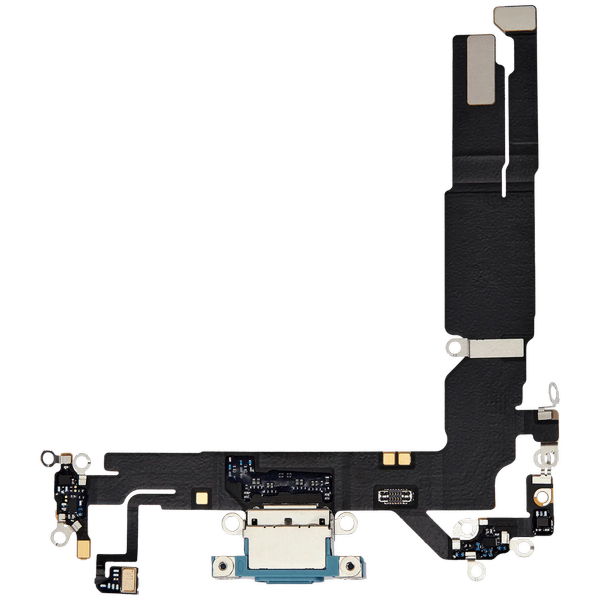 Apple iPhone 16 · Charging Port Flex Cable For iPhone 16 (Used OEM Pull) (Teal)