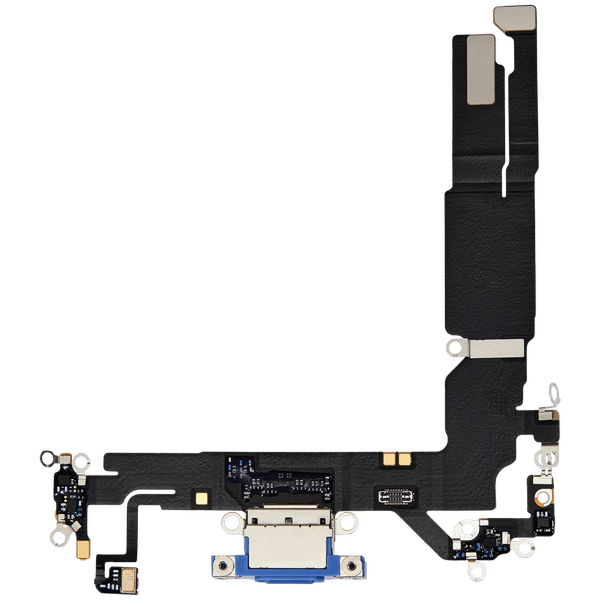 Apple iPhone 16 · Charging Port Flex Cable For iPhone 16 (Used OEM Pull) (Ultramarine)