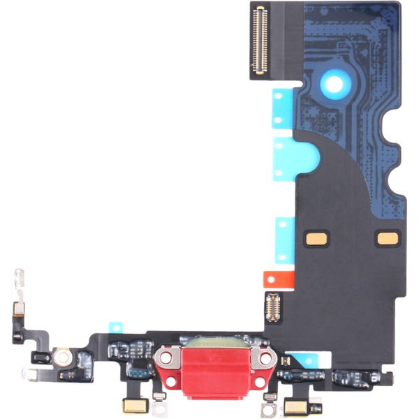 Apple iPhone SE 2022 · For iPhone SE 2022 3rd Gen Charging Port Flex Cable (Red)