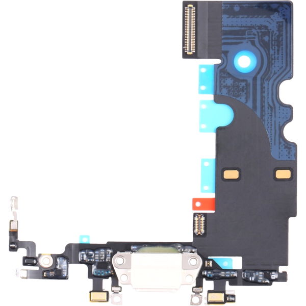 Apple iPhone SE 2022 · For iPhone SE 2022 3rd Gen Charging Port Flex Cable (White)