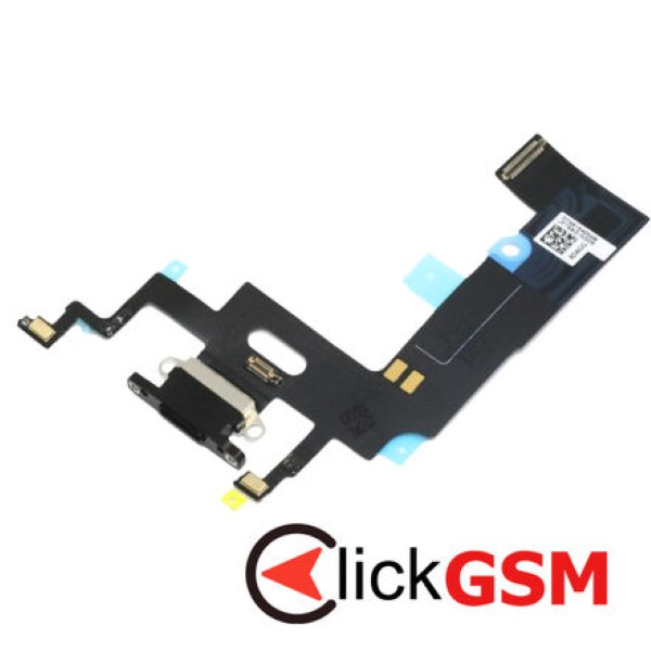 Piesa Modul Incarcare Cu Antena Microfon Si Mufa Incarcare Negru Apple Iphone Xr 4iv