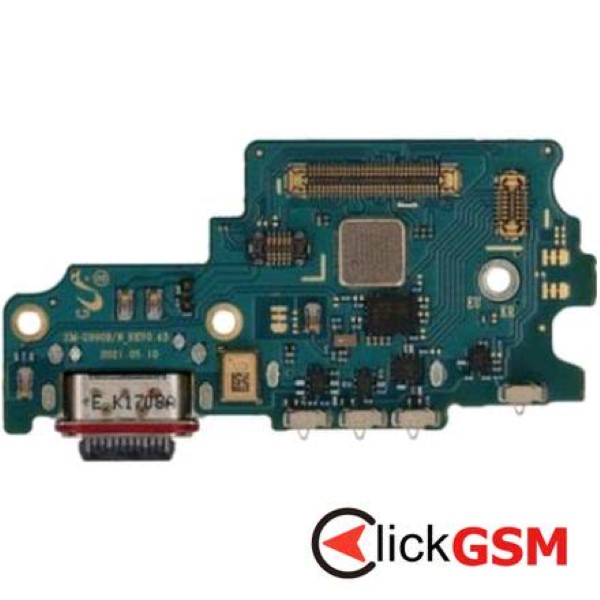 Piesa Modul Incarcare Cu Cititor Sim Microfon Si Mufa Incarcare Samsung Galaxy S21 Fe 1lg9