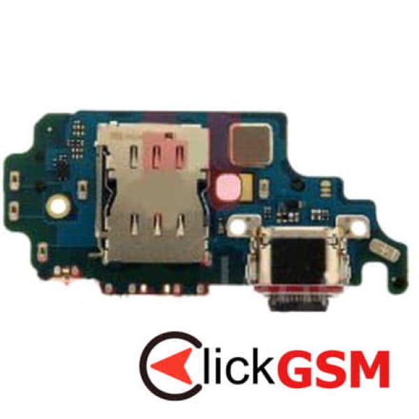 Piesa Modul Incarcare Cu Cititor Sim Microfon Si Mufa Incarcare Samsung Galaxy S21 Ultra 5g 11fr