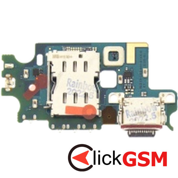 Piesa Modul Incarcare Cu Cititor Sim Microfon Si Mufa Incarcare Samsung Galaxy S22.plus Ael