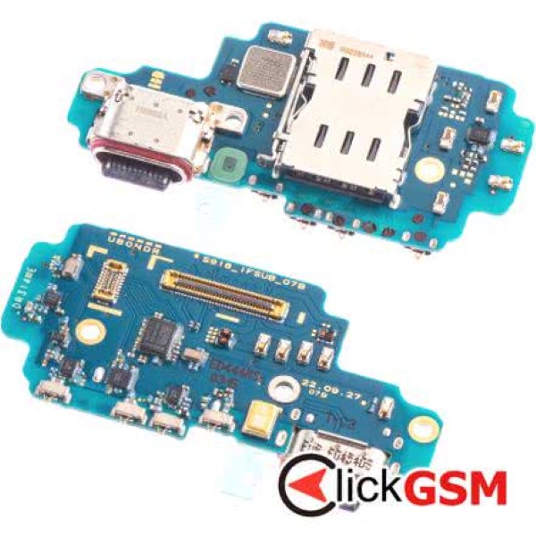 Piesa Modul Incarcare Cu Cititor Sim Microfon Si Mufa Incarcare Samsung Galaxy S23 Ultra 2xdc