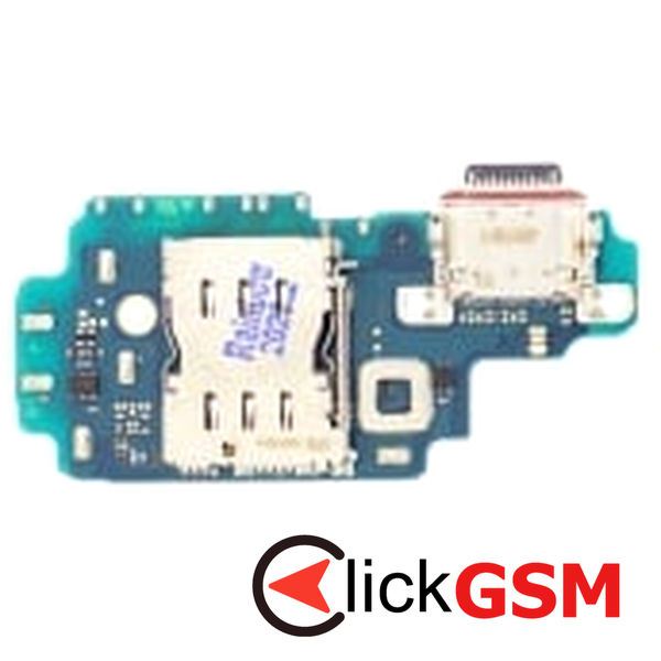 Piesa Modul Incarcare Cu Cititor Sim Microfon Si Mufa Incarcare Samsung Galaxy S23 Ultra Aep