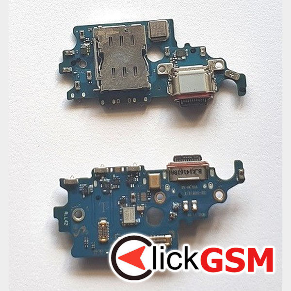 Piesa Modul Incarcare Cu Cititor Sim Samsung Galaxy S21 5g 1uos