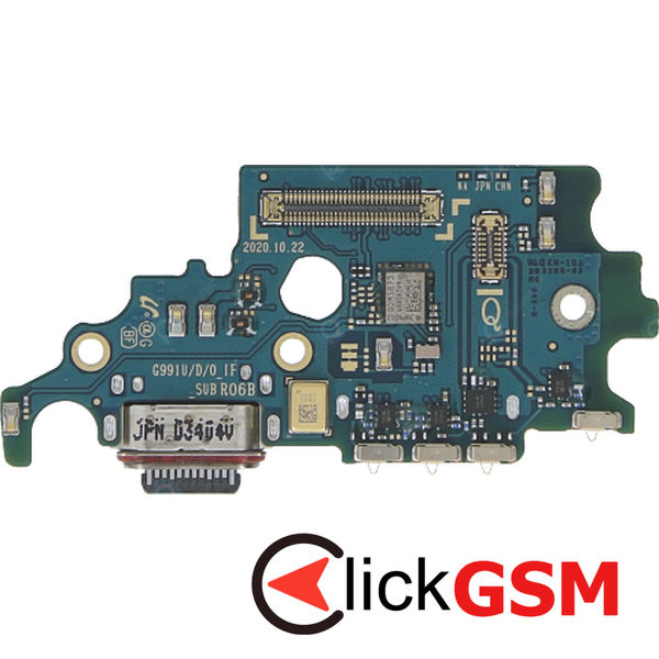 Piesa Modul Incarcare Cu Cititor Sim Samsung Galaxy S21 5g 8t1