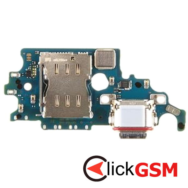 Piesa Modul Incarcare Cu Microfon Cititor Sim Si Mufa Incarcare Samsung Galaxy S21 5g 2f1c