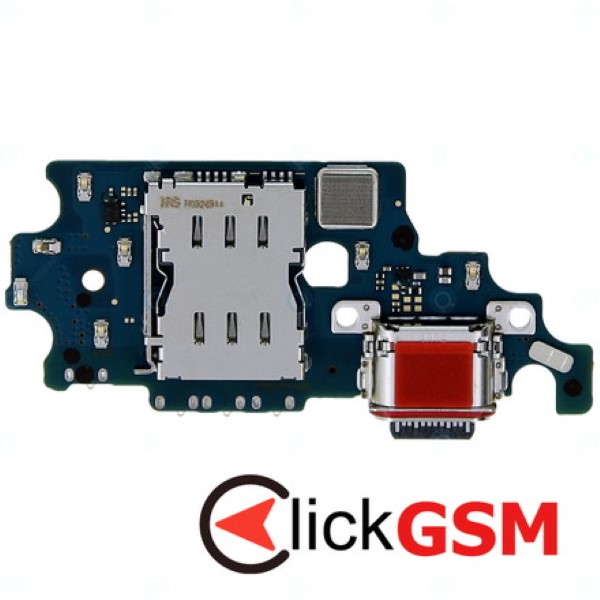 Piesa Piesa Modul Incarcare Cu Microfon Cititor Sim Si Mufa Incarcare Samsung Galaxy S21.plus 5g O0i