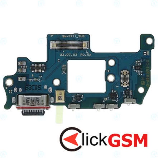 Piesa Piesa Modul Incarcare Cu Microfon Cititor Sim Si Mufa Incarcare Samsung Galaxy S23 Fe 3caj