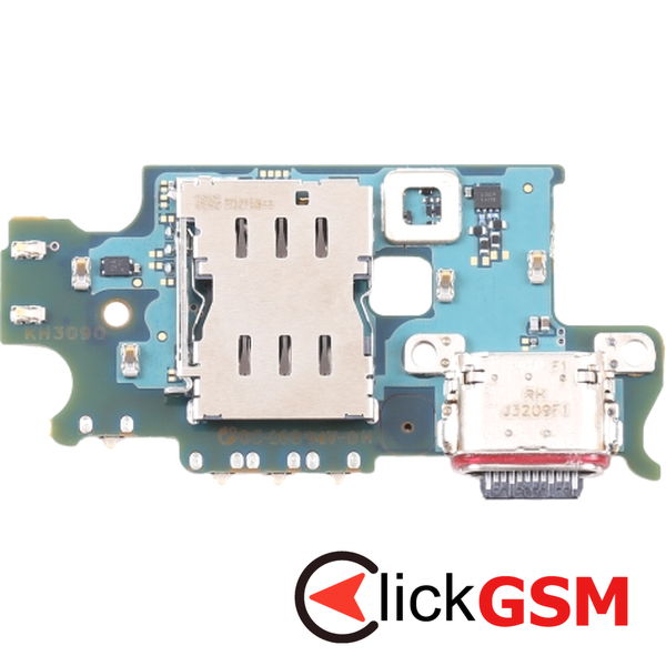 Piesa Modul Incarcare Cu Microfon Cititor Sim Si Mufa Incarcare Samsung Galaxy S23.plus 4abo