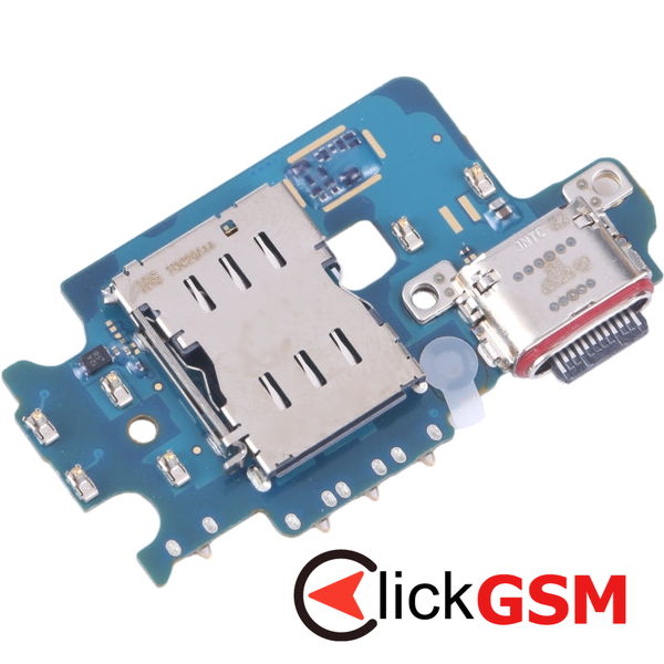 Piesa Modul Incarcare Cu Microfon Cititor Sim Si Mufa Incarcare Samsung Galaxy S24 4a8s