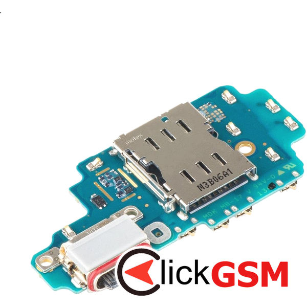 Piesa Modul Incarcare Cu Microfon Cititor Sim Si Mufa Incarcare Samsung Galaxy S24 Ultra 42dg