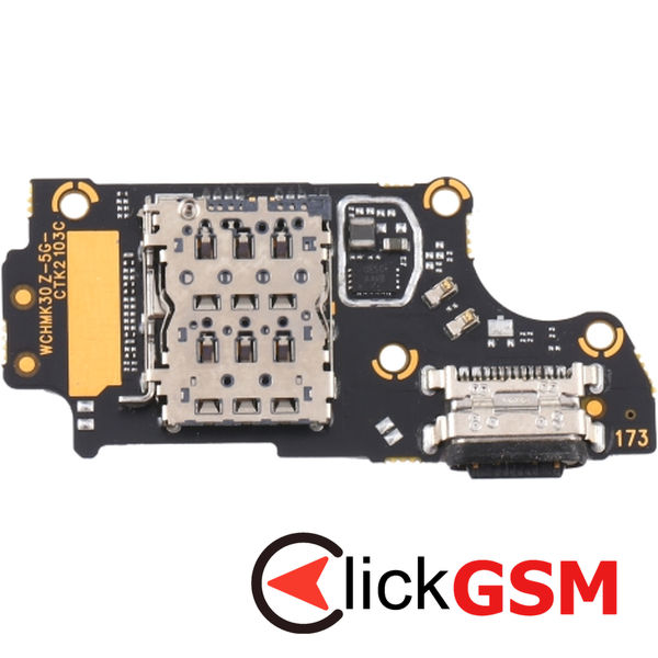 Piesa Modul Incarcare Cu Microfon Cititor Sim Si Mufa Incarcare Xiaomi Redmi K30 Ultra 1z9c