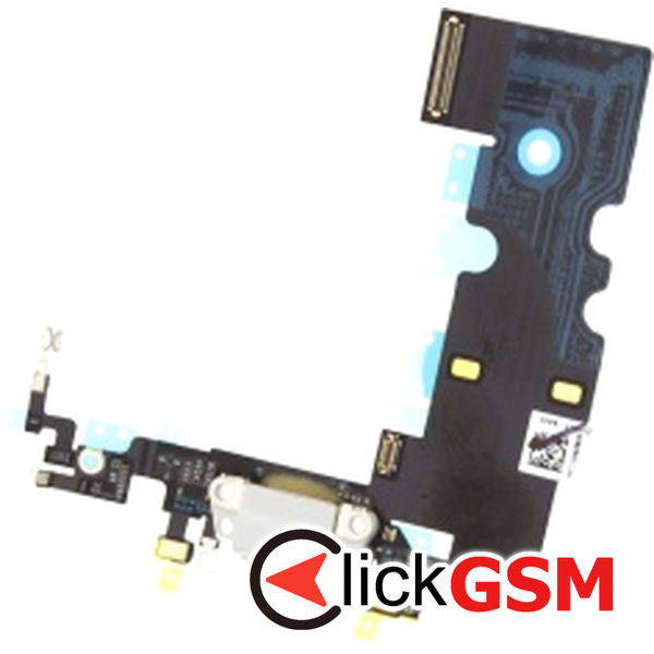 Piesa Piesa Modul Incarcare Cu Microfon Si Mufa Incarcare Alb Apple Iphone 8 A6v