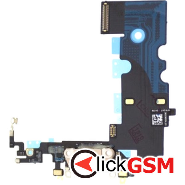 Piesa Modul Incarcare Cu Microfon Si Mufa Incarcare Auriu Apple Iphone 8 Aag