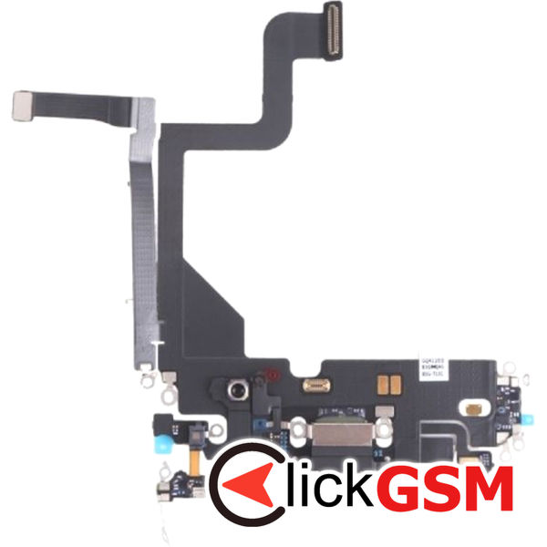 Piesa Modul Incarcare Cu Microfon Si Mufa Incarcare Gri Inchis Apple Iphone 13 Pro 4024