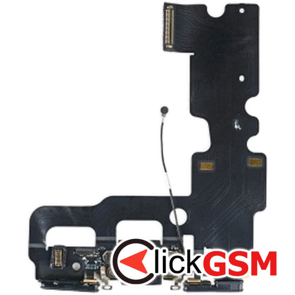 Piesa Piesa Modul Incarcare Cu Microfon Si Mufa Incarcare Negru Apple Iphone 7 Bsi