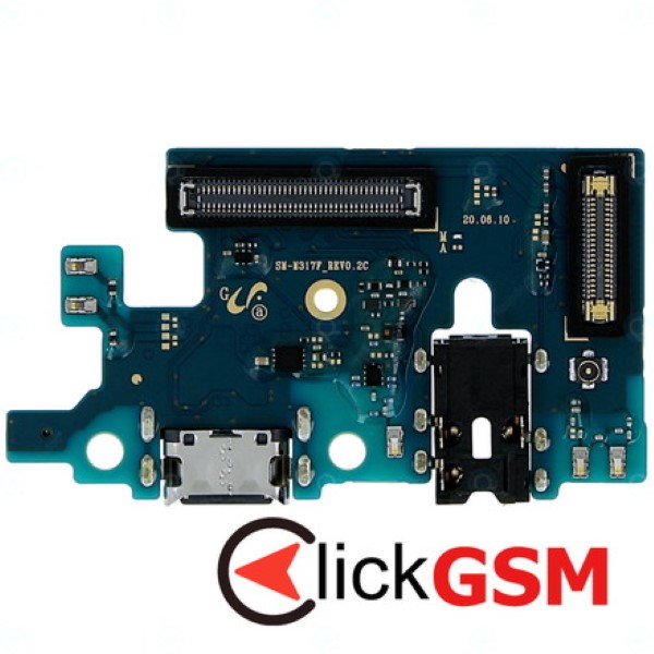 Piesa Modul Incarcare Cu Microfon Si Mufa Incarcare Samsung Galaxy M31s 10cn