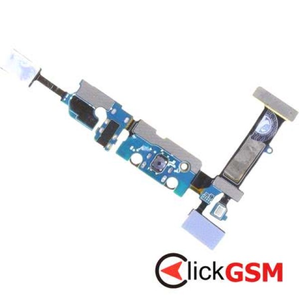 Piesa Piesa Modul Incarcare Cu Mufa Casti Microfon Butoane Tactile Si Mufa Incarcare Samsung Galaxy Note5 27e