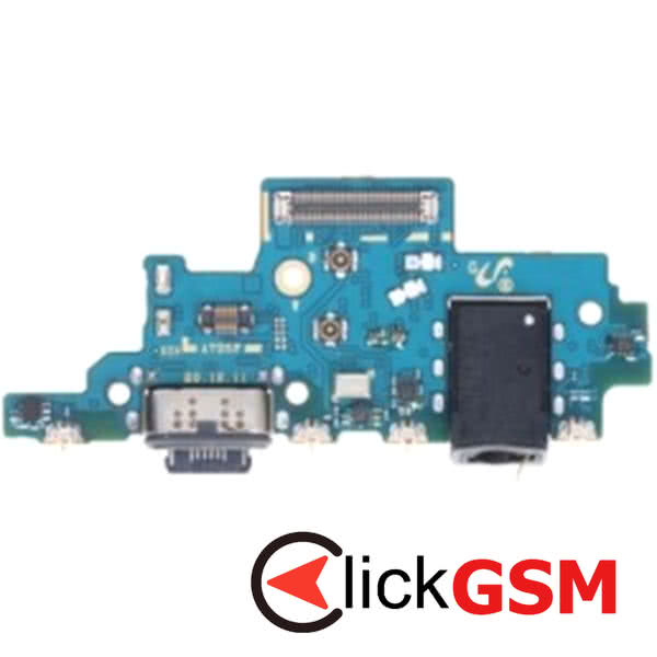 Piesa Modul Incarcare Cu Mufa Casti Microfon Si Mufa Incarcare Samsung Galaxy A22 5g Zlq