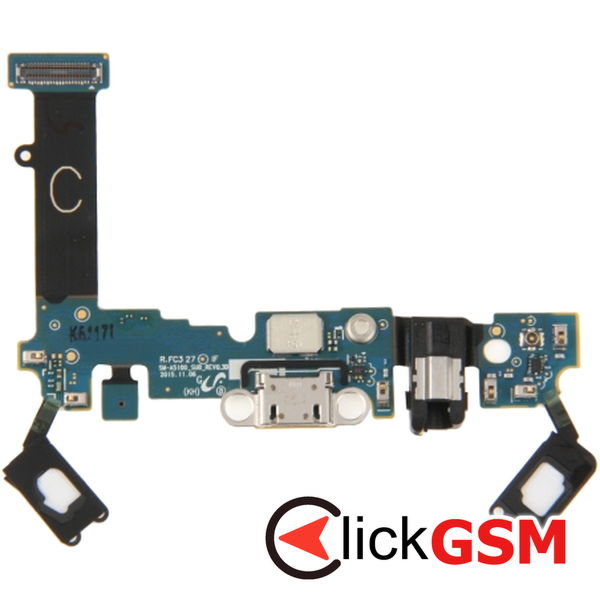 Piesa Piesa Modul Incarcare Cu Mufa Casti Samsung Galaxy A5 2016 4a00