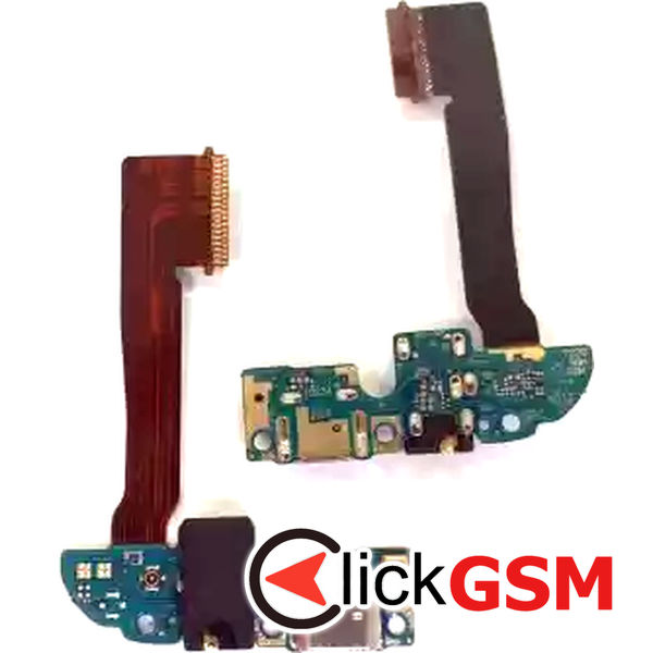 Piesa Modul Incarcare Cu Mufa Casti Si Mufa Incarcare Htc One M8 19ki