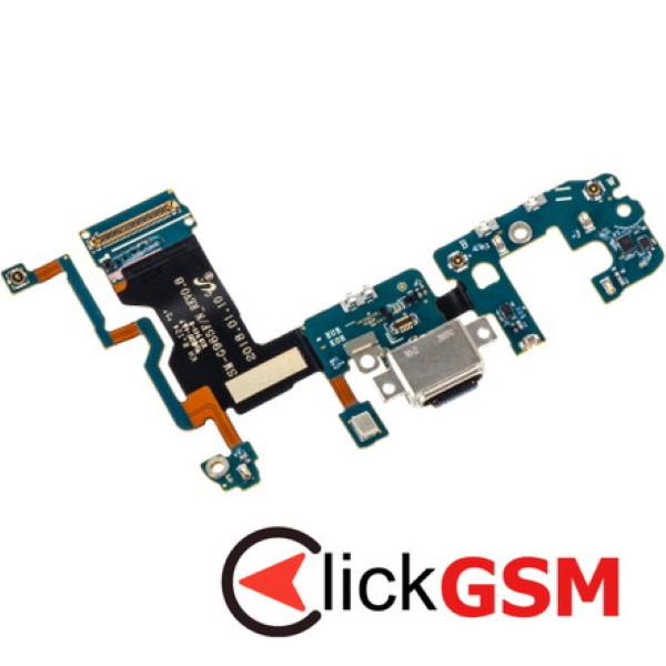 Piesa Modul Incarcare Cu Mufa Incarcare Conector Type C Microfon Si Antena Samsung Galaxy S9.plus Eeb