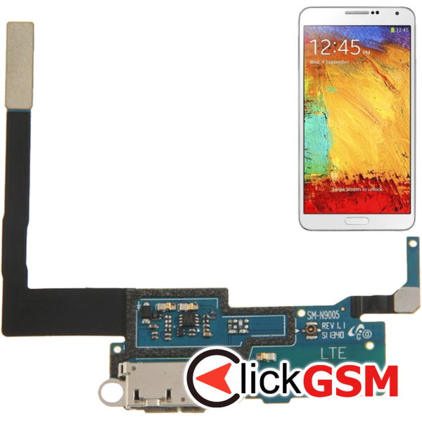 Piesa Piesa Modul Incarcare Cu Mufa Incarcare Samsung Galaxy Note 3 4a1l