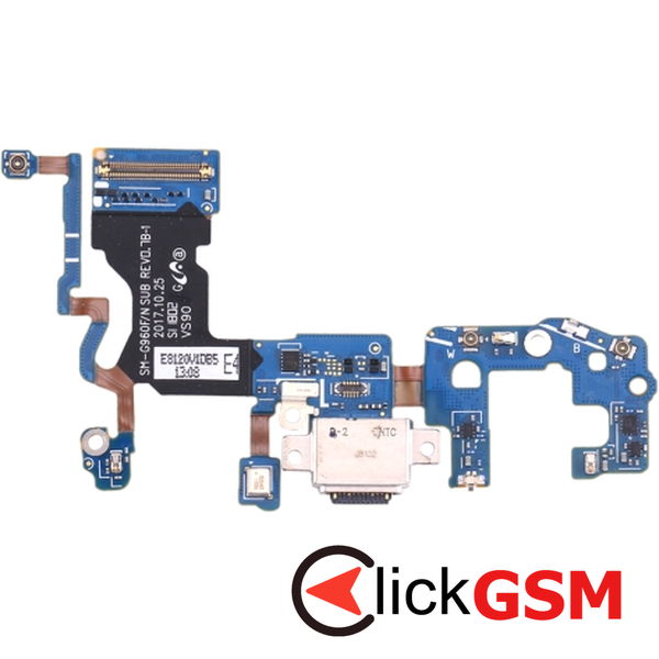 Piesa Piesa Modul Incarcare Cu Mufa Incarcare Type C Microfon Si Antena Samsung Galaxy S9 4a03