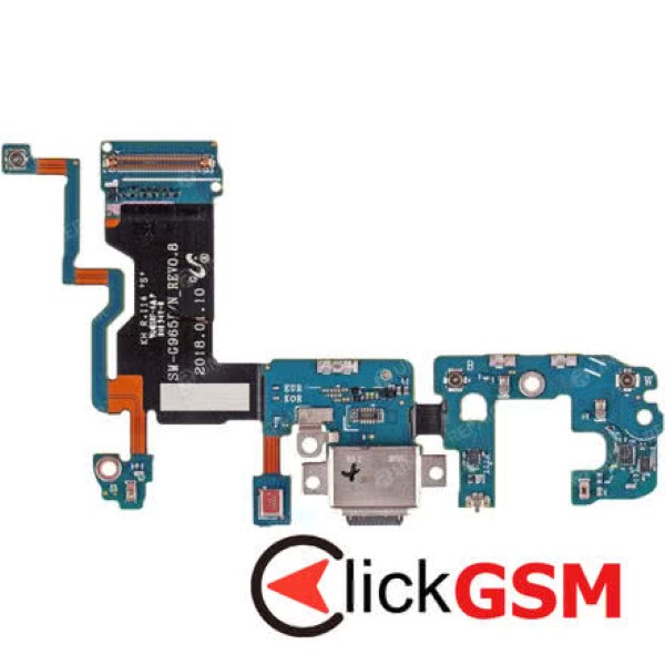 Piesa Modul Incarcare Cu Mufa Incarcare Type C Microfon Si Antena Samsung Galaxy S9.plus 18gq