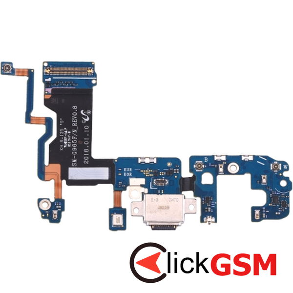 Piesa Piesa Modul Incarcare Cu Mufa Incarcare Type C Microfon Si Antena Samsung Galaxy S9.plus 4a63